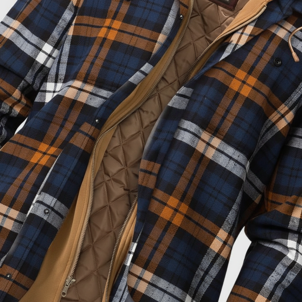 Herenjacke met kapuchon