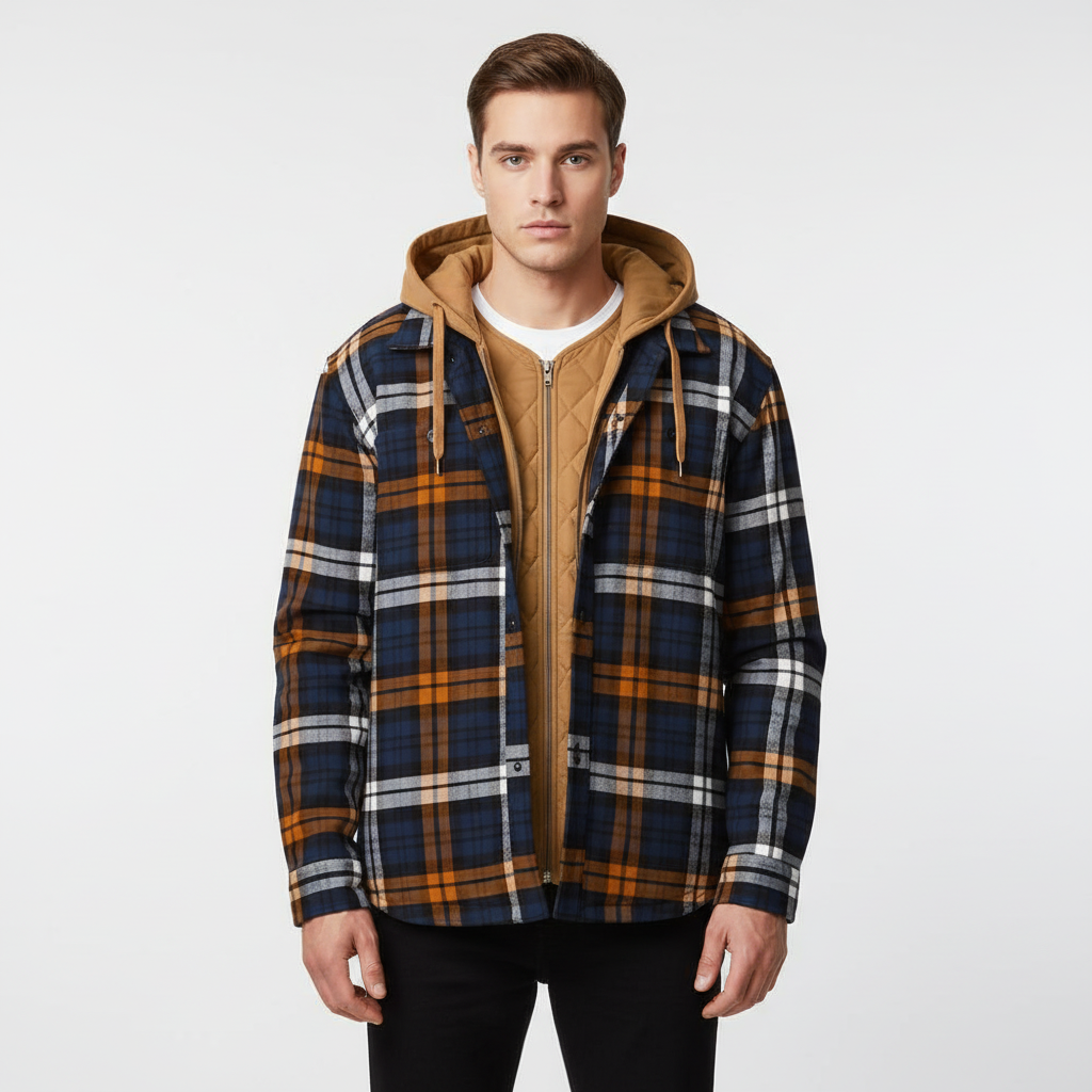 Herenjacke met kapuchon