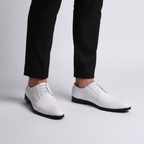 Heren leren schoen met veters