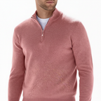 Herenpullover met rits