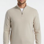 Herenpullover met rits
