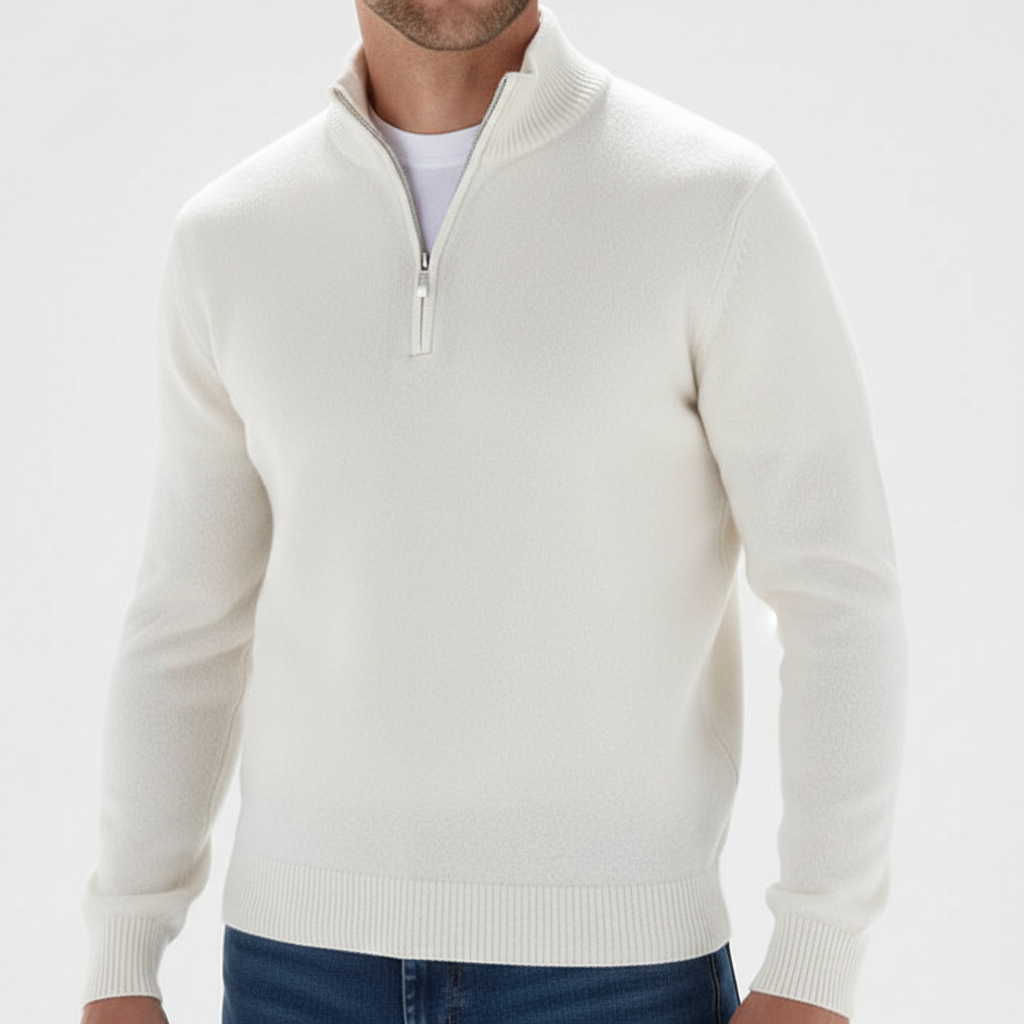 Herenpullover met rits — afbeelding 16