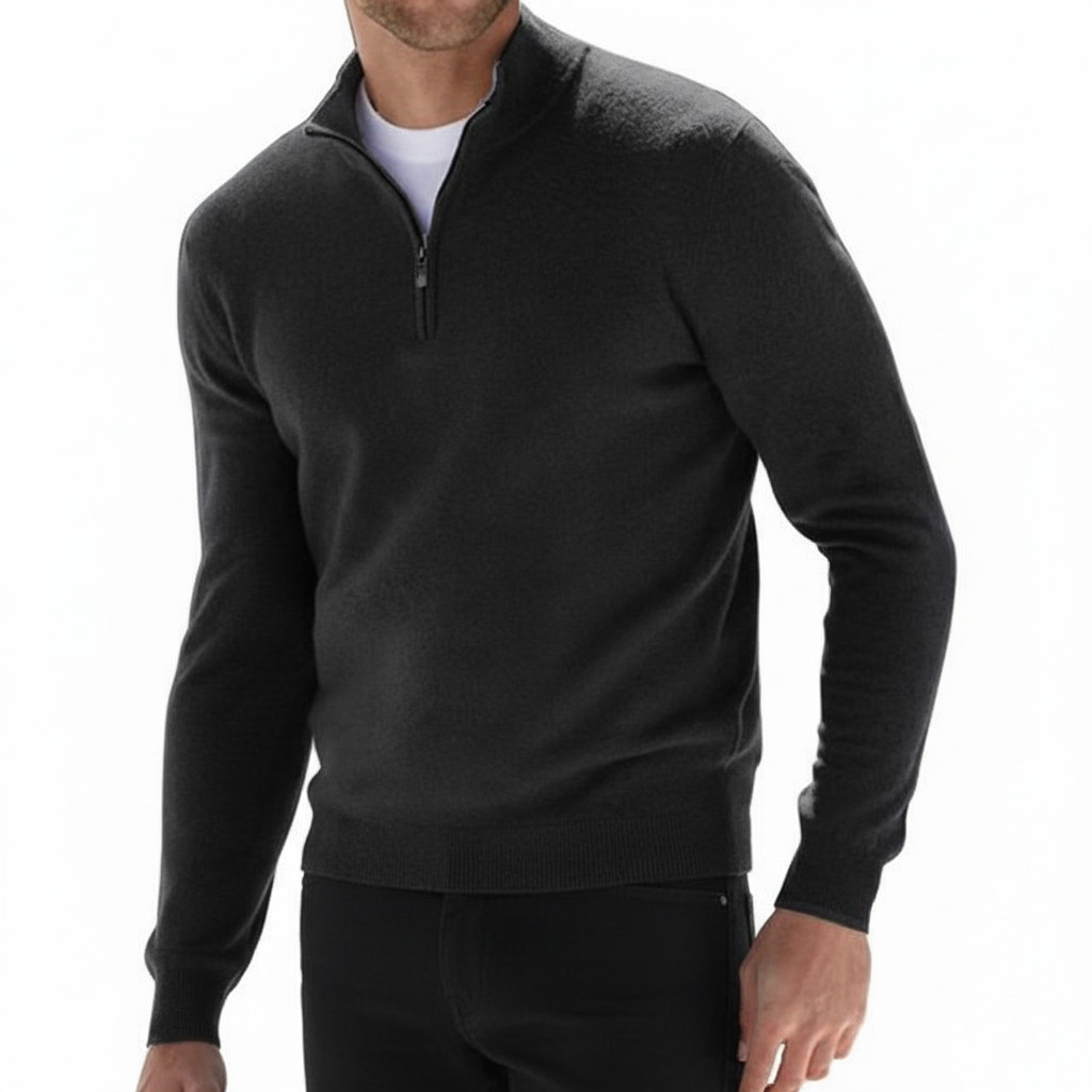 Herenpullover met rits — afbeelding 17