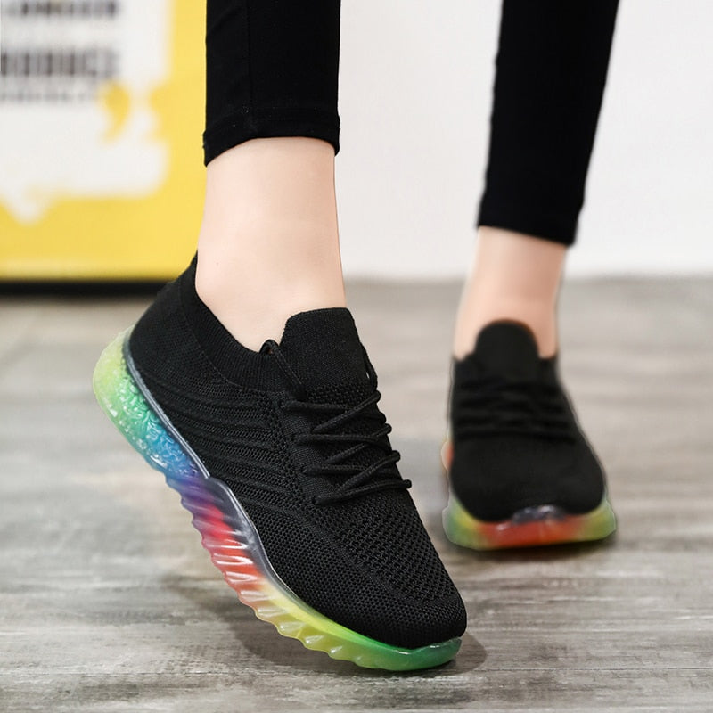 JacoliensSneaks I sneakers met zool voor dames