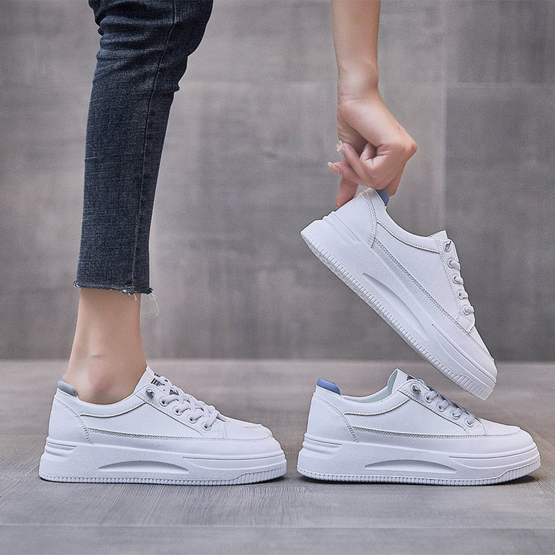 Hippe lage sneakers voor dames