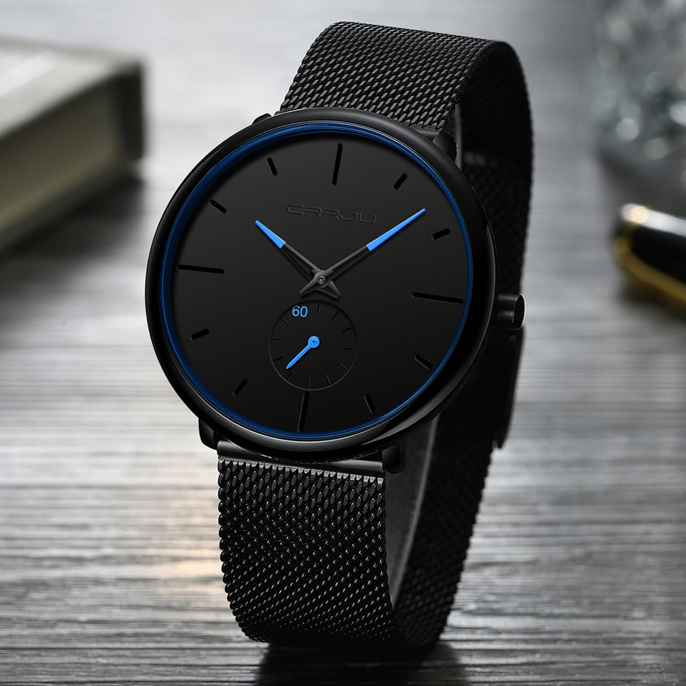 Dun modern herenhorloge CRJJU