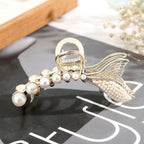 Haarclip met pareldecoratie
