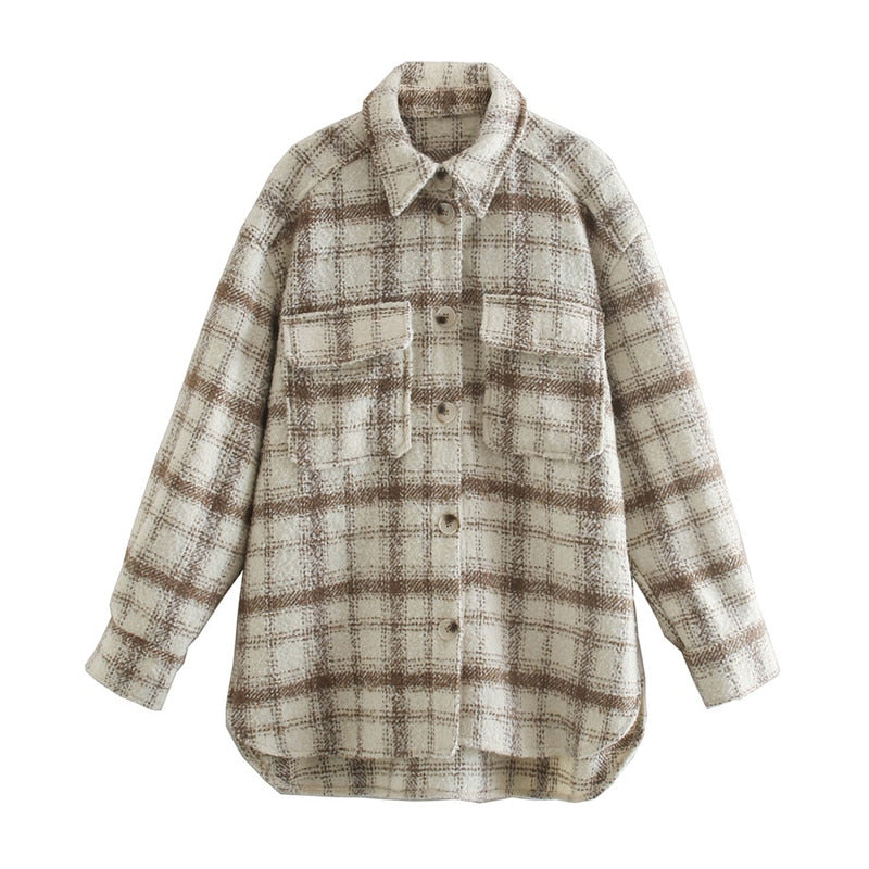 Lumberjack jas voor dames