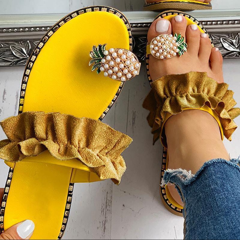 Sandalen met comfortzool