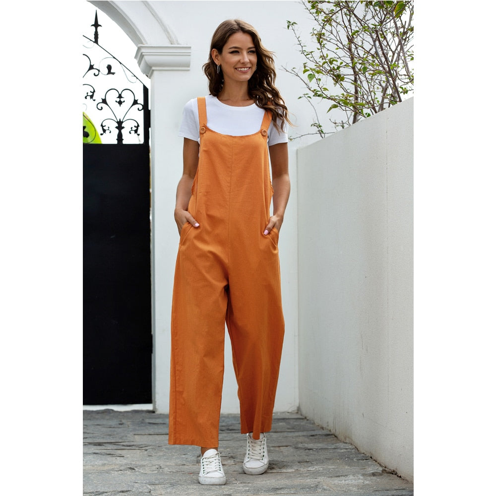 Julia klassieke jumpsuit voor de zomer