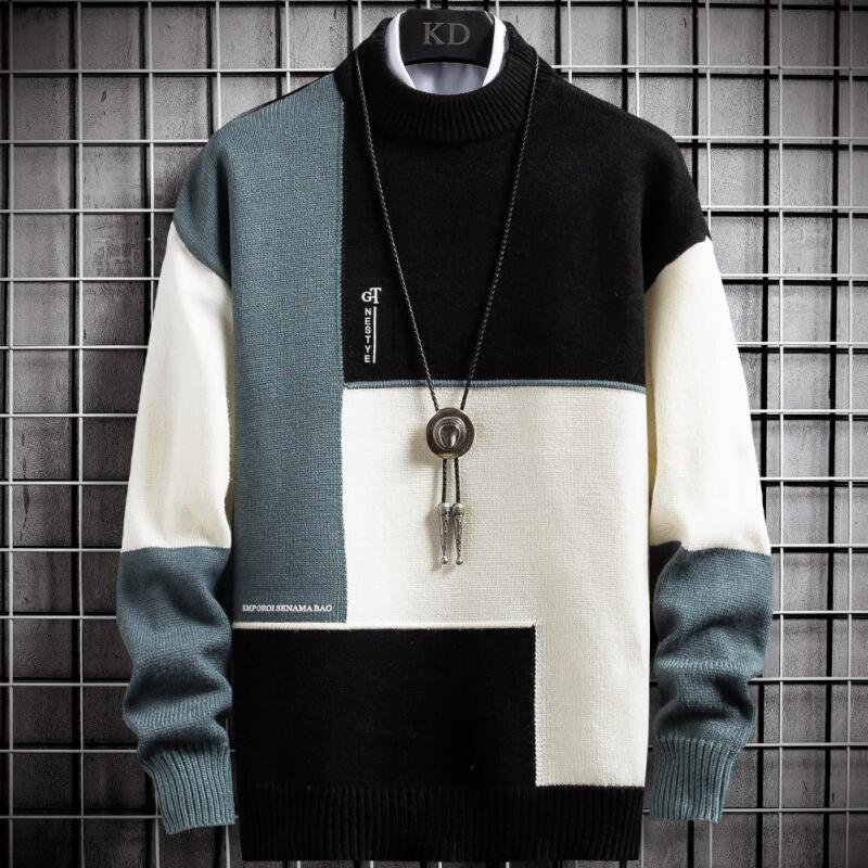 Patchwork pullover