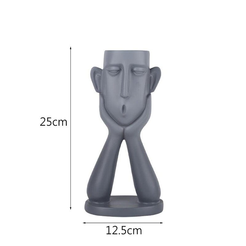 Sculptuurvaas en pennenhouder