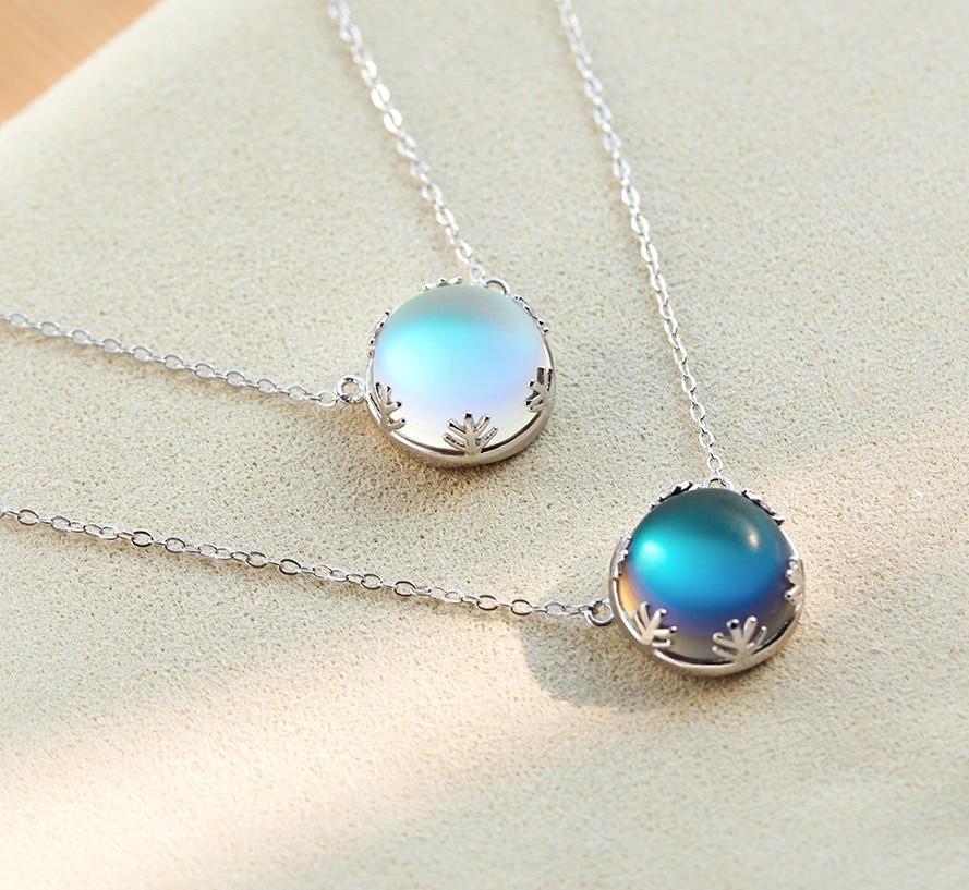 Ketting met noorderlichtmotief