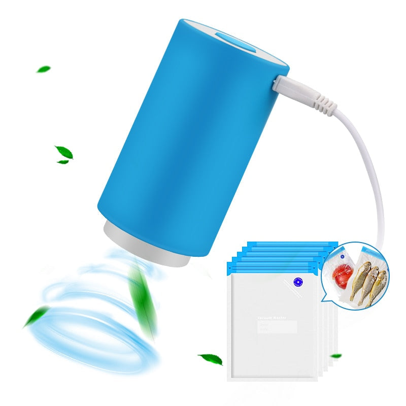 Mini-vacuümpomp voor compressiezakken