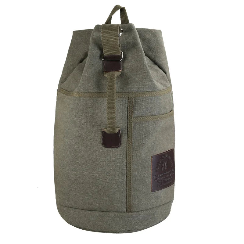 Grote capaciteit reis rugzak canvas rucksack
