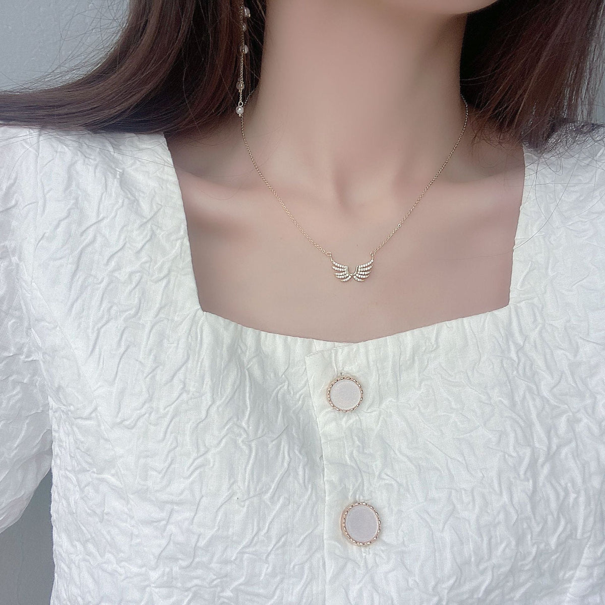 Engel ketting Crystal wings