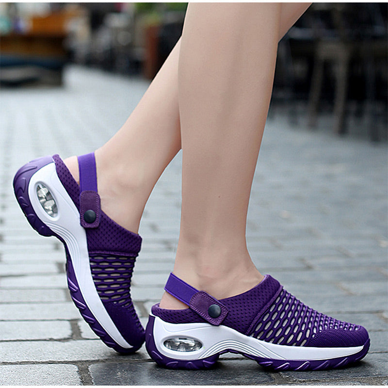 Air mesh sandalen voor dames