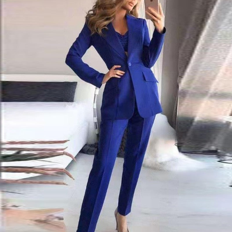 3-delige blazer set voor dames