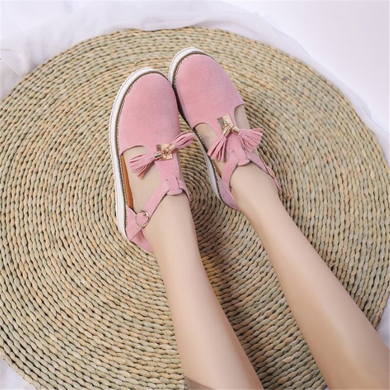 Fashion fringe – casual sandalen
