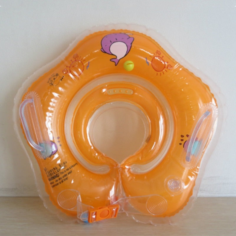 Opblaasbare nekzwemring voor baby's