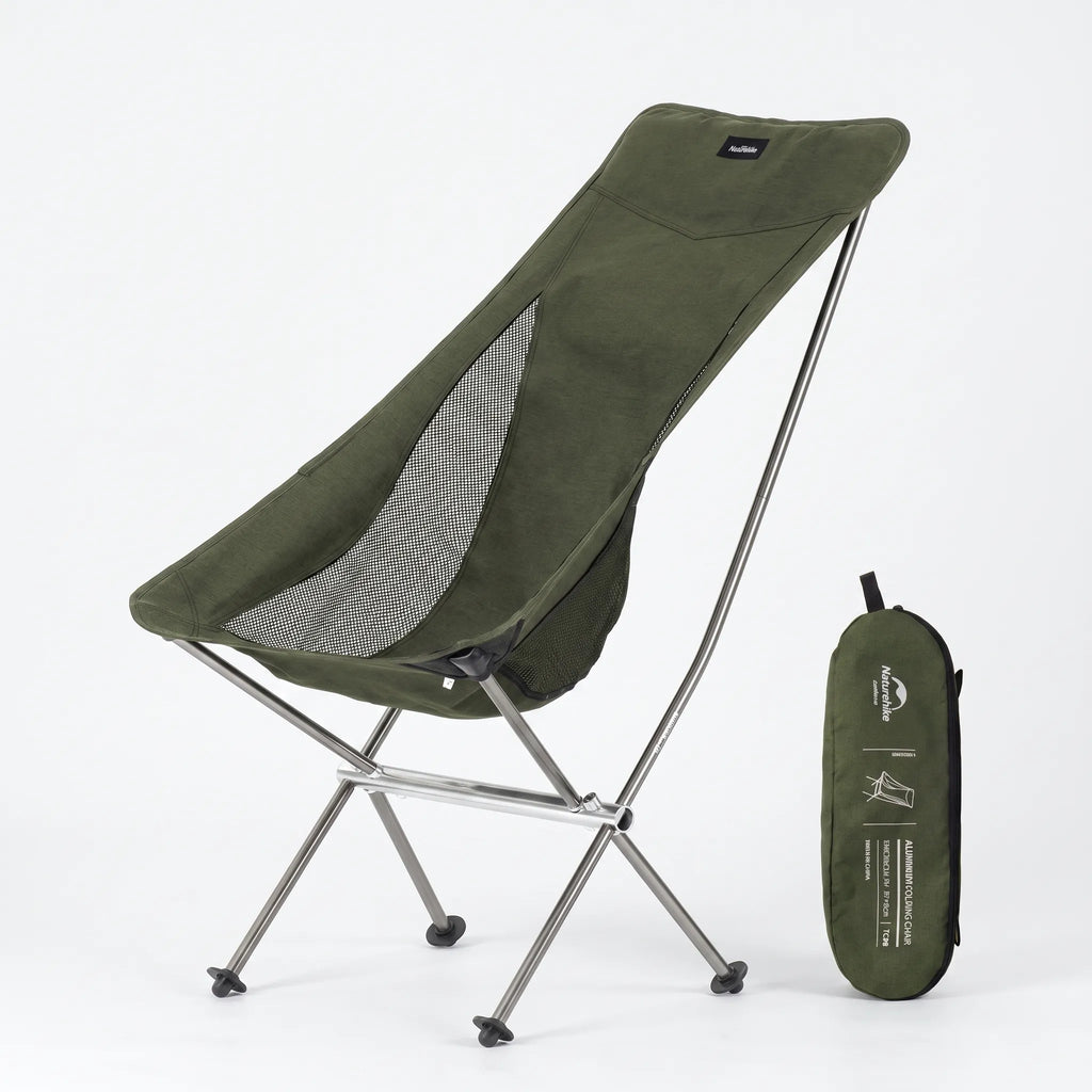 Moon chair met hoge rugleuning