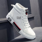 Hoge herensneaker met vetersluiting – Noor