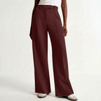 Wijde broek met hoge taille – Noor