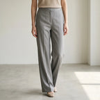 Wijde broek met hoge taille – Noor
