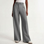 Wijde broek met hoge taille – Noor