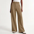 Wijde broek met hoge taille – Noor