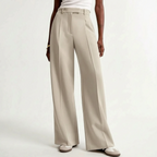 Wijde broek met hoge taille – Noor