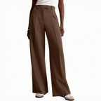 Wijde broek met hoge taille – Noor