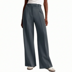 Wijde broek met hoge taille – Noor