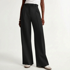 Wijde broek met hoge taille – Noor