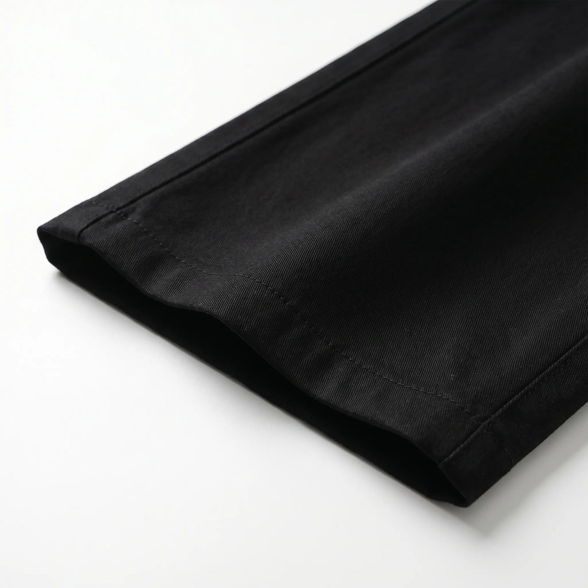Hooggetailleerde broek met wijde pijpen