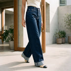 High waist jeans wide leg — afbeelding 7