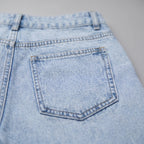 High waist wide leg jeans dames
