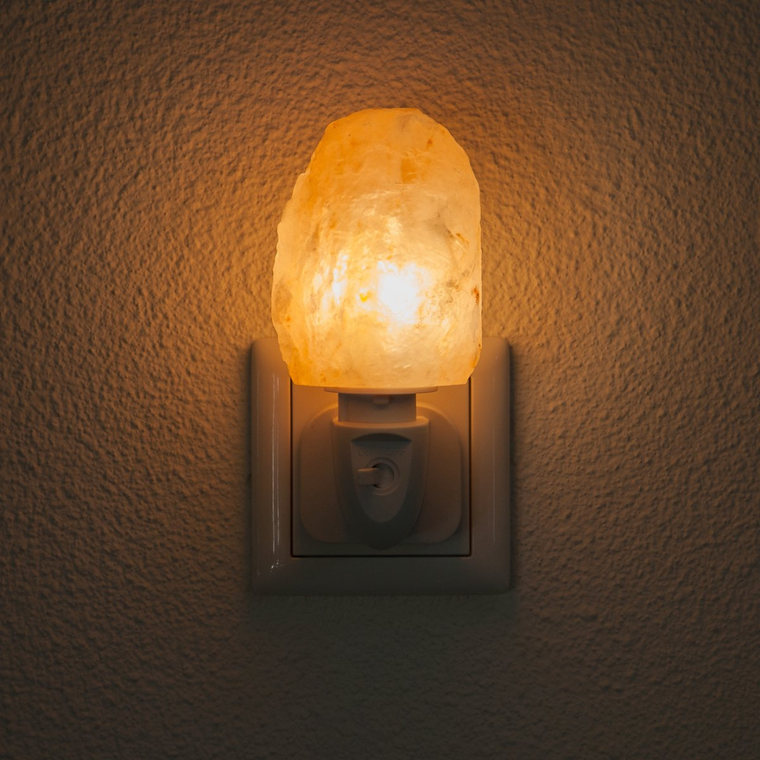 Himalaya zoutlamp met stekker