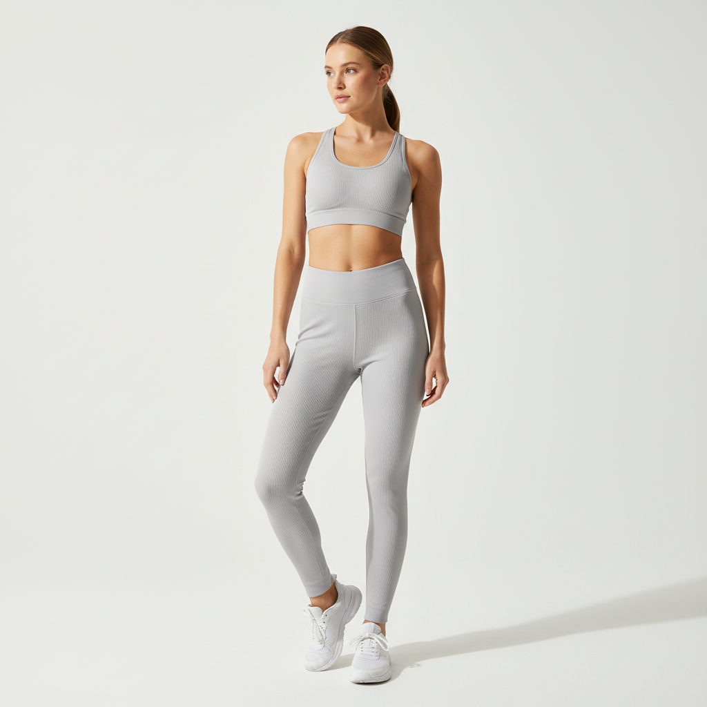 Sportleggings met hoge taille