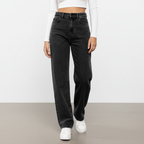 Hoog opgesneden jeans