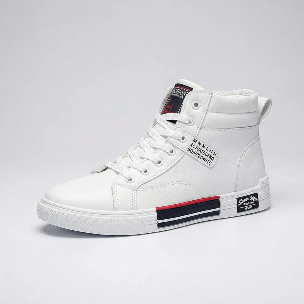 Hoge herensneaker met vetersluiting – Liva