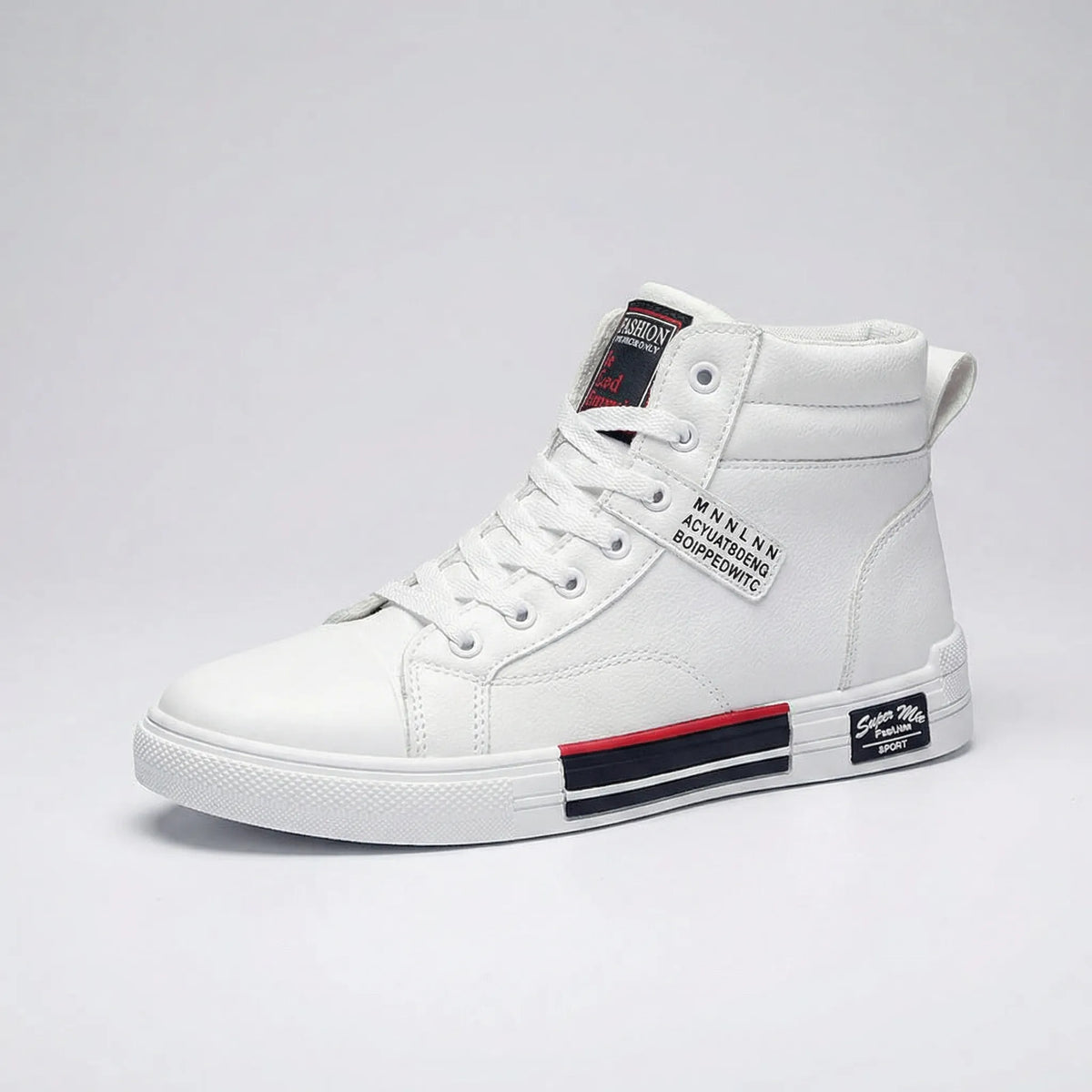 Hoge herensneaker met vetersluiting – Liva