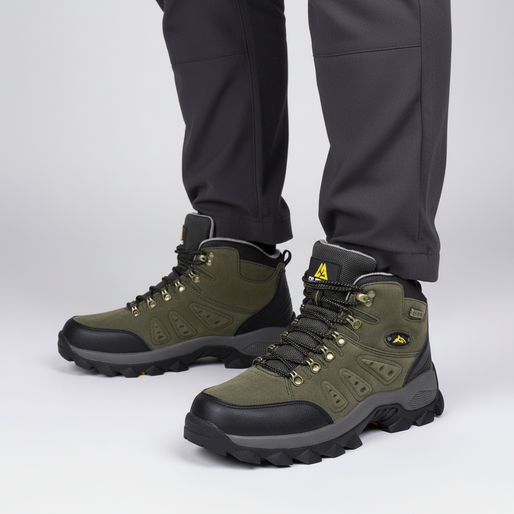 Hoge enkelbescherming wandelschoenen