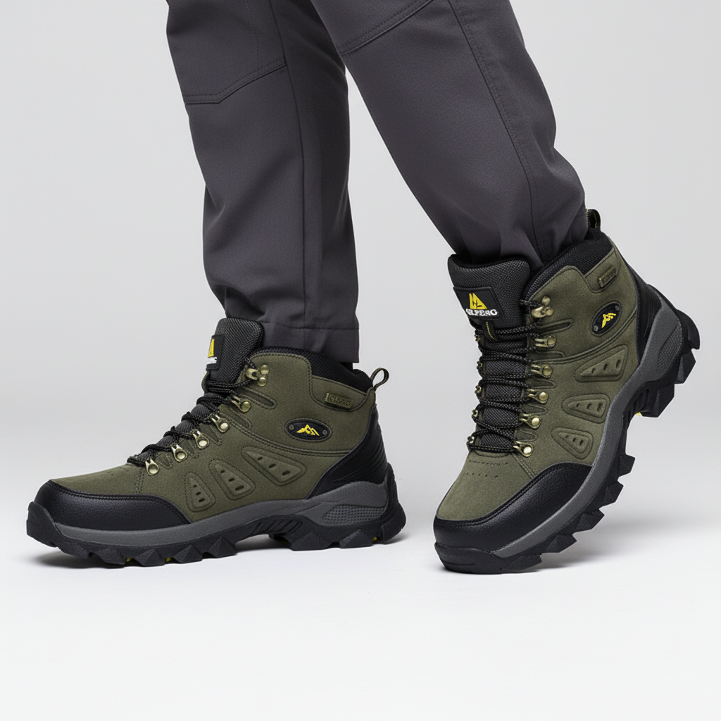 Hoge enkelbescherming wandelschoenen