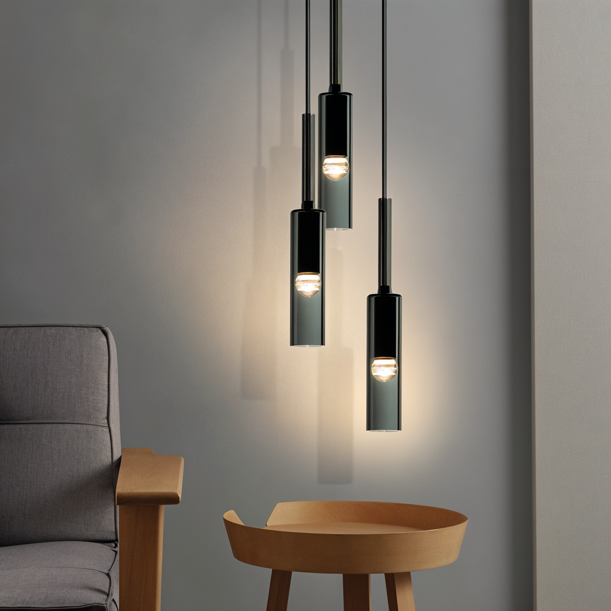 Prismatische projectielamp met LED