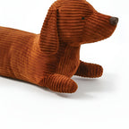Pluche ergonomisch teckelkussen