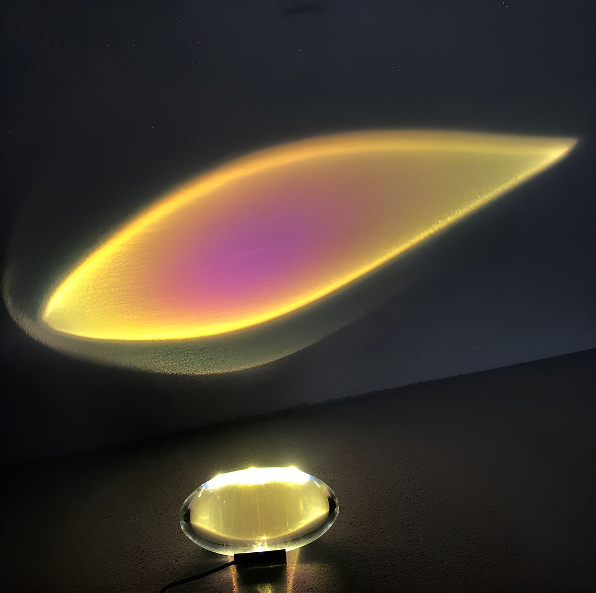 Prismatische projectielamp met LED