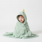 Hooded baby handdoek