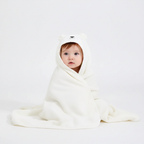 Hooded baby handdoek