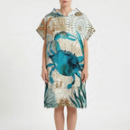 Strandponcho met capuchon — afbeelding 29